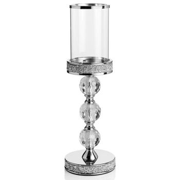 CANDELIERE OTTAVIANI CRISTALLO E GLITTER 77415G