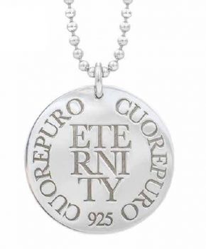 COLLANA CUOREPURO CERCHIO DELLA VITA ETERNITY COLLETION CLP03A
