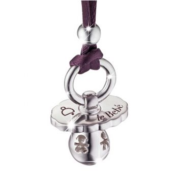 CIONDOLO LE BEBE' SUONAMORE ARGENTO SNM 001