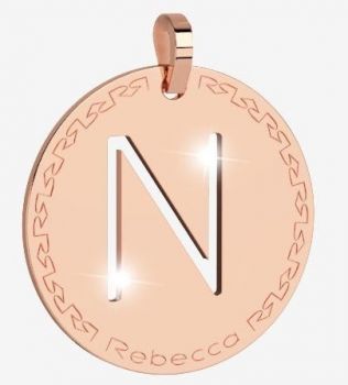 CIONDOLO REBECCA LETTERA N MY WORLD COLLECTION BWRPRN14