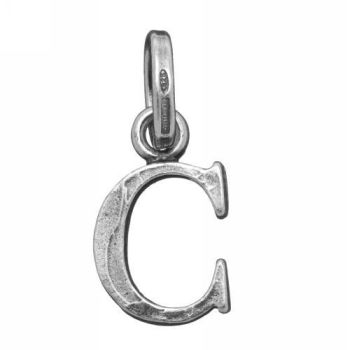 CIONDOLO RASPINI ARGENTO LETTERE COLLECTION C 7802