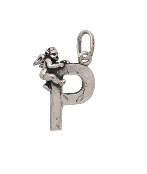 CIONDOLO RASPINI ARGENTO LETTERE COLLECTION P 6078