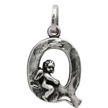 CIONDOLO RASPINI ARGENTO LETTERE COLLECTION Q 6079