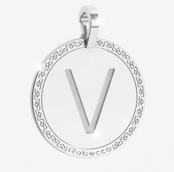 CIONDOLO REBECCA LETTERA V MY WORLD COLLECTION BWRPBV72