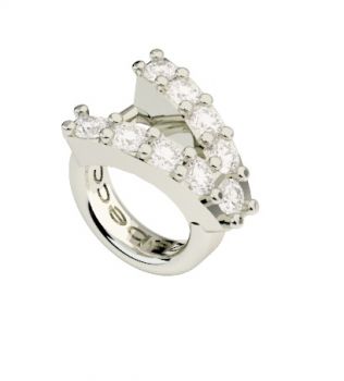 CIONDOLO REBECCA MY WORLD COLLECTION GLAMOUR ALFABETO BWLAZV22