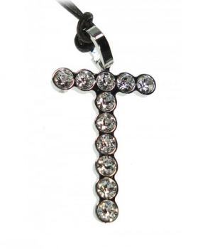 CIONDOLO REBECCA WORD SWAROVSKI INIZIALE T BWSPBT70