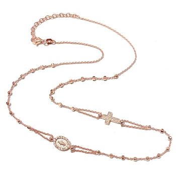 COLLANA ARGENTO ROSARIO CLL1011