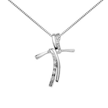 COLLANA CROCE DONNAORO DHPF7372.002