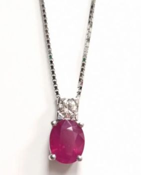 COLLANA CON RUBINO DAVITE & DELUCCHI CLN011396RB