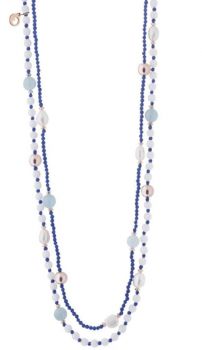 Collana Le Lune Glamour by Coscia Nuova Blanche Collection LGNK366