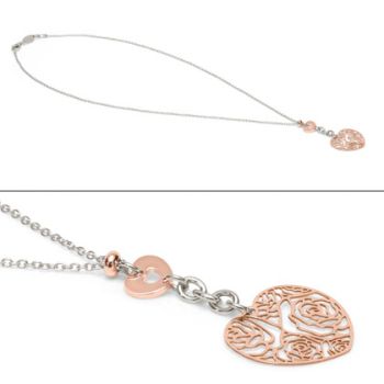 COLLANA NOMINATION ARGENTO ROSA COLLECTION 142220 003
