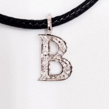 CIONDOLO LETTERA B DONNA ORO COLLEZIONE LUCE DHCB7178.002