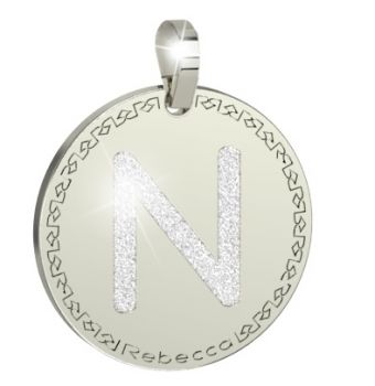 CIONDOLO REBECCA WORD GLAM INIZIALE N BWGPBN14