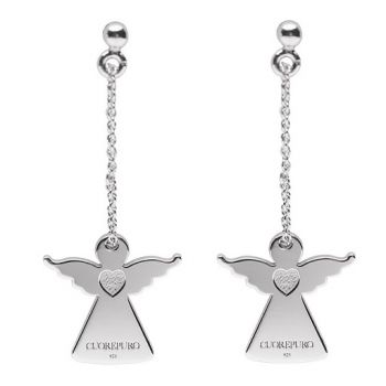 ORECCHINI CUOREPURO ANGELO DEL CUORE COLLECTION ORA4