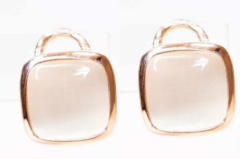 ORECCHINI MADI' COLLEZIONE LAGUNA GHIACCIO-CHAMPAGNE