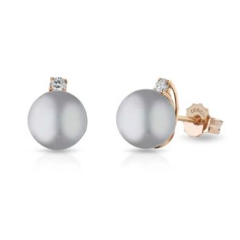 ORECCHINI PERLE TAHITI SILVER COSCIA LBEATHS02.80.1