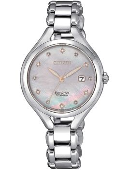 OROLOGIO CITIZEN DONNA COLLEZIONE LADY SUPER TITANIO EW2560-86Y