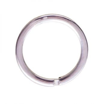 PORTACHIAVI CERCHIO BRISE' ARGENTO