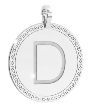 CIONDOLO REBECCA MY WORLD ALPHABET SILVER COLLECTION SWRPAD54