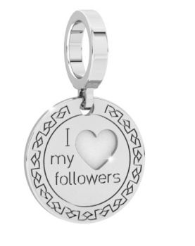 CIONDOLO REBECCA MY WORLD ALPHABET SILVER COLLECTION SWLPAA35