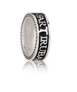 ANELLO AGIOS LE PAROLE DI FRANCESCO AGL AN 001 ARG/NE 23