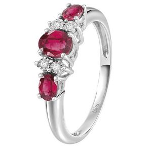 ANELLO BLISS CON RUBINI COLLEZIONE RUGIADA 20091472