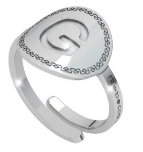 ANELLO REBECCA MY WORLD ALPHABET SILVER COLLECTION SWRAAG07