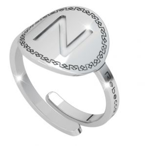 ANELLO REBECCA MY WORLD ALPHABET SILVER COLLECTION SWRAAN14