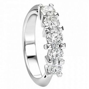 ANELLO VERETTA 5 PIETRE GIORGIO VISCONTI AB15384A