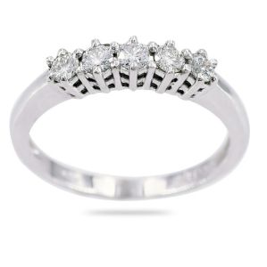 ANELLO VERETTA 5 PIETRE GIORGIO VISCONTI AB15905E