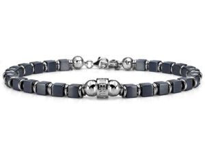 BRACCIALE UOMO MARIA CRISTINA STERLING COLLEZIONE EMAGTITE G1956