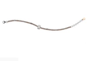 BRACCIALE NANAN ARGENTO BIMBO/BIMBA NAN0198