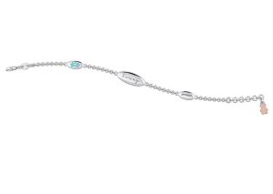 BRACCIALE NANAN ARGENTO BIMBO NAN0067