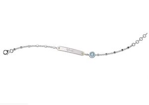 BRACCIALE NANAN ARGENTO BIMBO NAN0108