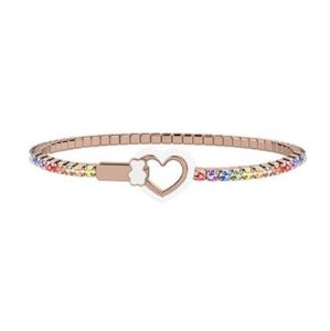 BRACCIALE TENNIS NANAN ARGENTO BIMBA NAN0401