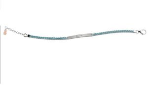 BRACCIALE TENNIS NANAN ARGENTO BIMBO NAN0338