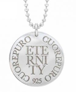 COLLANA CUOREPURO CERCHIO DELLA VITA ETERNITY COLLETION CLP03A