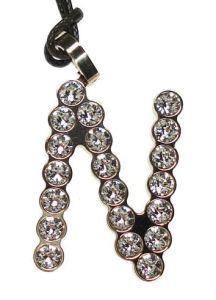 CIONDOLO REBECCA WORD SWAROVSKI INIZIALE N BWSPBN64