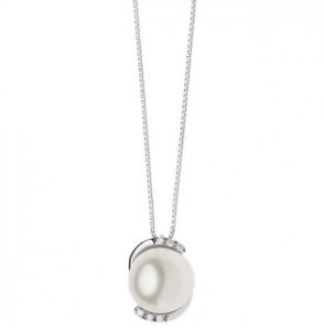 COLLANA COMETE PERLA E DIAMANTI ABBRACCI COLLECTION GLP545
