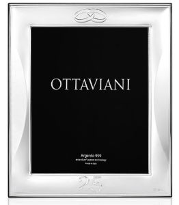 CORNICE OTTAVIANI MIRO SILVER NOZZE D'ARGENTO 5001A
