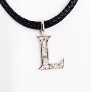 CIONDOLO LETTERA L DONNA ORO COLLEZIONE LUCE DHCL7178.002