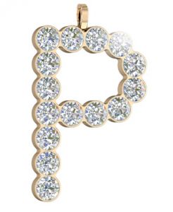 CIONDOLO REBECCA LETTERA P MY WORLD ALPHABET COLLECTION BWSPOP16