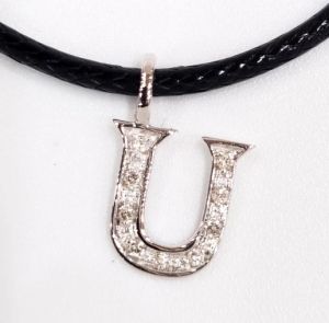 CIONDOLO LETTERA U DONNA ORO COLLEZIONE LUCE DHCU7178.004