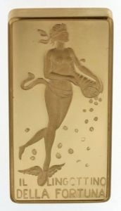 LINGOTTO ORO 10 GRAMMI 750 MILLESIMI