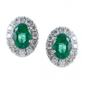 Orecchini DonnaOro Smeraldi e Diamanti DCOE7409.020