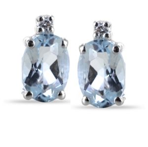 ORECCHINI DAVITE & DELUCCHI CON ACQUAMARINA BB009066