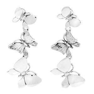 ORECCHINI GIOVANNI RASPINI CASCATA FARFALLE 07543