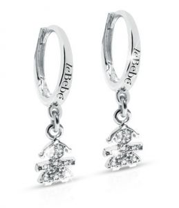 ORECCHINI LE BEBE' LE BRICIOLE FEMMINUCCIA LBB 314