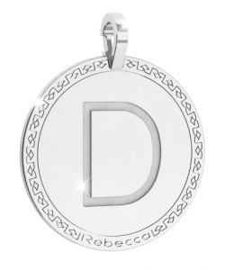 CIONDOLO REBECCA MY WORLD ALPHABET SILVER COLLECTION SWRPAD54