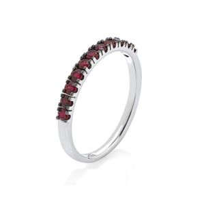 ANELLO VERETTA CON RUBINI DAVITE & DELUCCHI AA030978RB